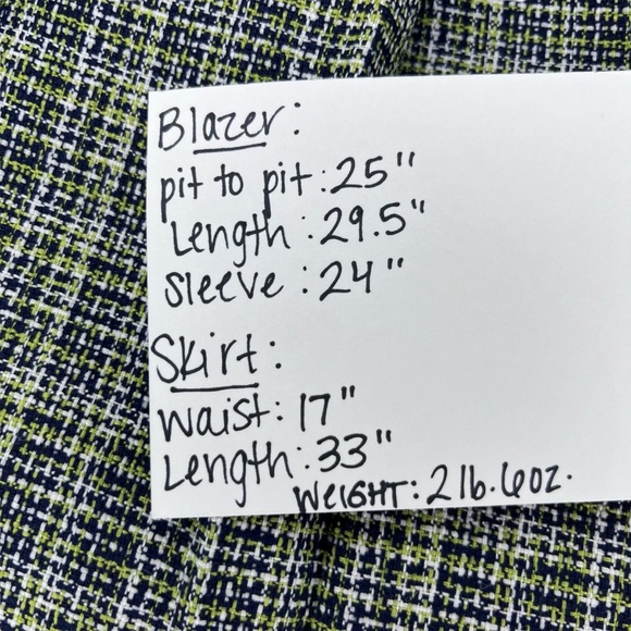 Vintage 18W J.G. HOOK 2 Piece Suit 80's |‎ Jacket & Pleated Skirt Plaid Tweed - Picture 13 of 13